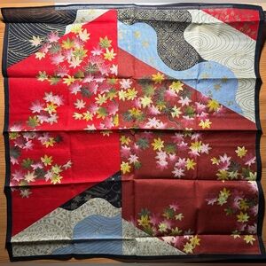 Vintage Japanese cotton handkerchief